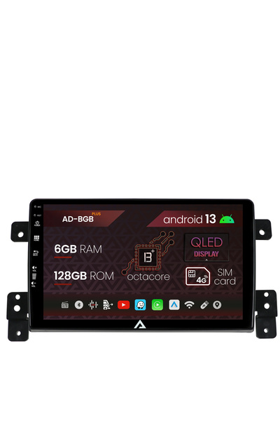 AutoDrop Navigatie Suzuki Grand Vitara (2005-2015), Android 13, B-Octa / 6GB ...