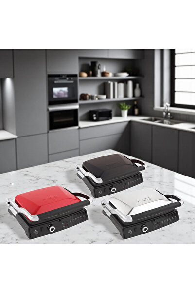 King K462S Gri̇ll Master Black Grill and Toaster