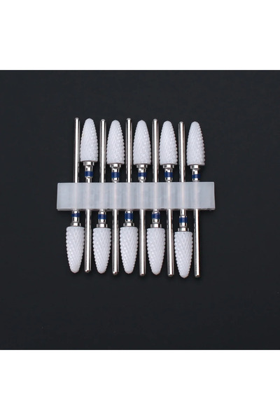 Choice10 10 قطع - E2C مجموعة رؤوس مثقاب أظافر سيراميكية مكونة من 10 قطع وقواط...