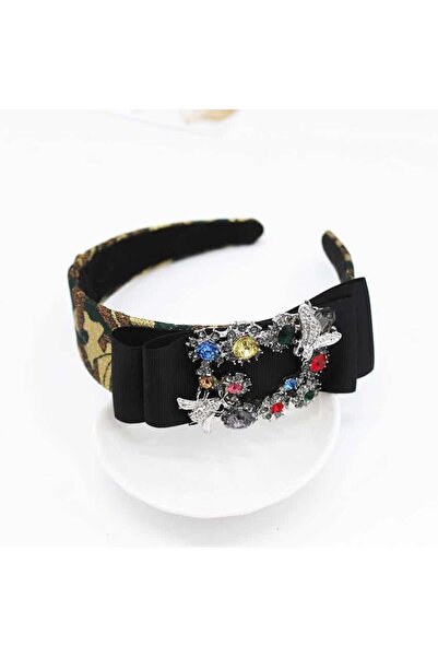 Pursehuit Bentiță verde, cu pietre, Majny C1