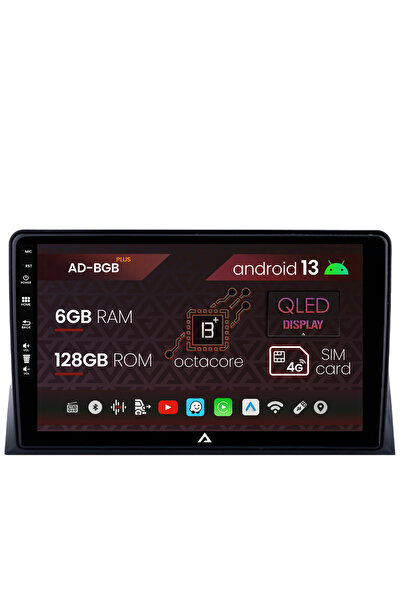 AutoDrop Navigatie VW Multivan T5 (2003-2015), Android 13, B-Octa / 6GB + 128...