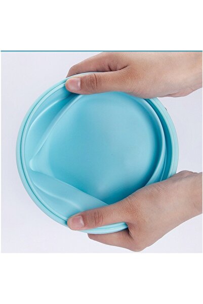Flippy Set 2 Foldable Round Casseroles Flippy, Silicone, High Temperature Resistant, Easy to Store and Clea