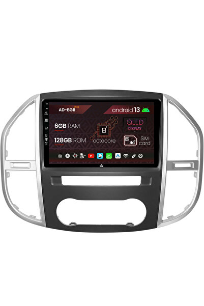 AutoDrop Navigatie Mercedes Benz Sprinter, Android 13, B-Octa / 6GB + 128GB, 9"