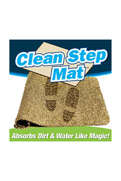 Generica Clean Step Mat – (24" x 36" XL) – Mud & Water Absorbing, Non-Slip Rubber Backing, Machine Washable
