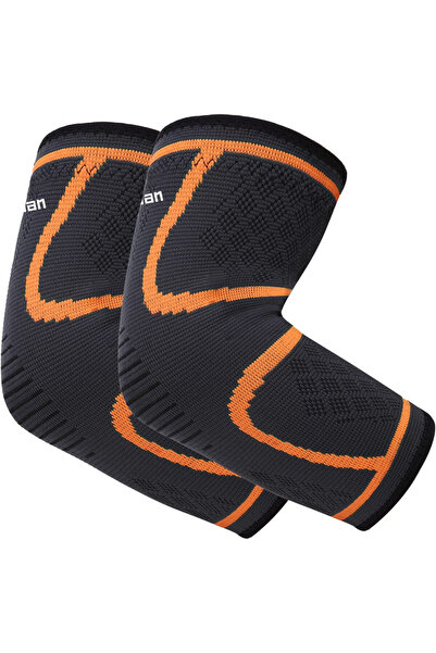 Imrusan manșon de cot, neopren, negru/portocaliu, mărimea L