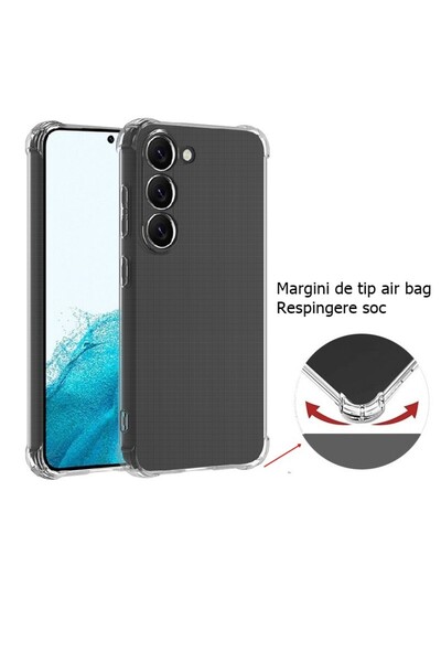 Flippy TPU Protective Case for Samsung S23 FE, Shockproof, Transparent