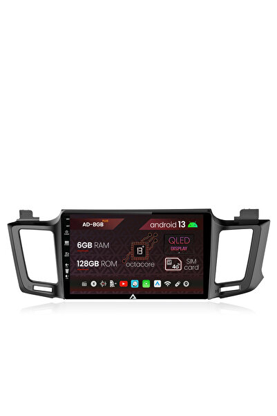 AutoDrop Navigatie Toyota RAV4 (2013-2018), Android 13, B-Octa / 6GB + 128GB,...
