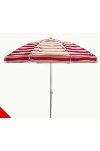 Generic Beach Umbrella with UV Protection – Portable Sunshade, Adjustable Tilt, Ventilation for Cooling,