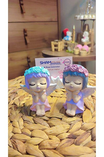 shamatolyesi Angel'ın kızı heykelcik araba pano süsleme yatak odası masaüstü ...