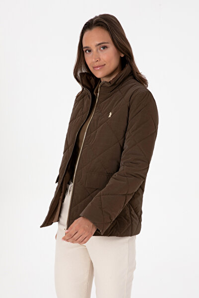 U.S. Polo Assn. سترة نسائية من جلد المنك 50317361-575