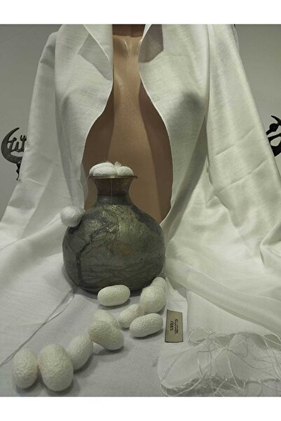 HATAY İPEK YÖRESEL NATUREL İPEK DOLAMA 68*185cm