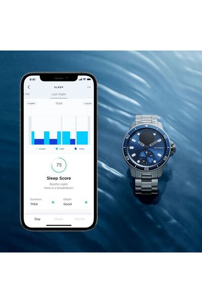 Withings ScanWatch Horizon - Hybrid Smartwatch - Blue