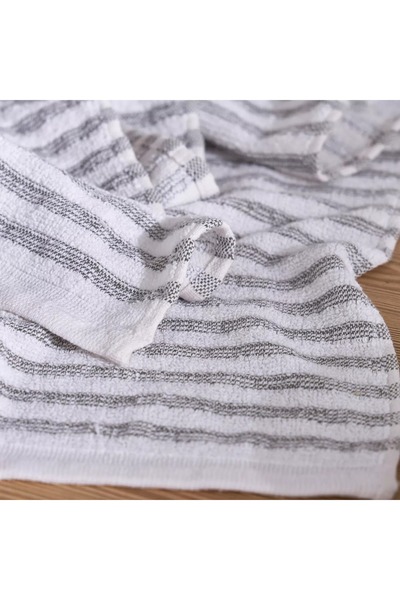 Generic Nina 2-Piece Stripe Kitchen Towel Set - 50x70 cm