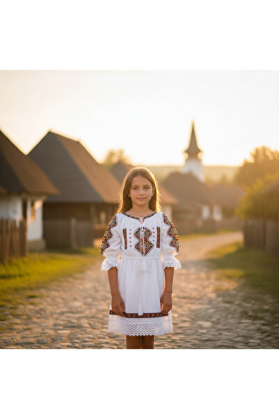 Ie Traditionala Rochita Mioara 7