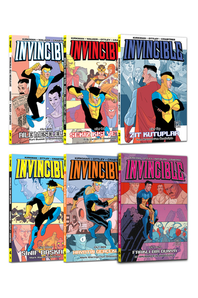 Athica Invincible 6 Kitap Set