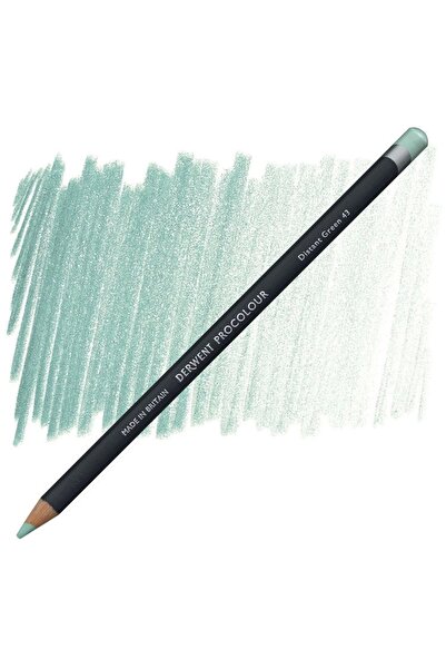 Derwent قلم تلوين جاف سوبرتريند بروكولور 43 أخضر بعيد