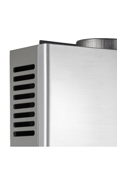 DacEnergy Incalzitor instant pe GPL, carcasa din otel inoxidabil, afisaj LED si butoane de control, 8 L