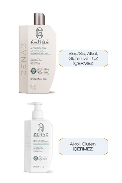 Zenaz Cosmetics Dökülme Karşıtı Saç Bakım Seti
