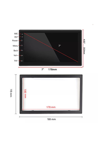 Volkswagen Navigatie GPS Dedicata Transporter T5 (2003-2009) cu Android – 2+3...