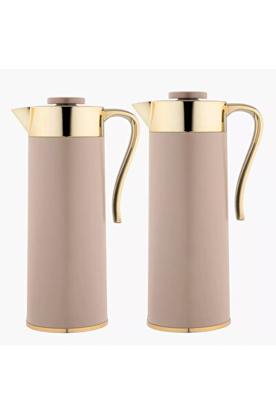 Generic Al Saif Flora 2-Piece Vacuum Flask Set