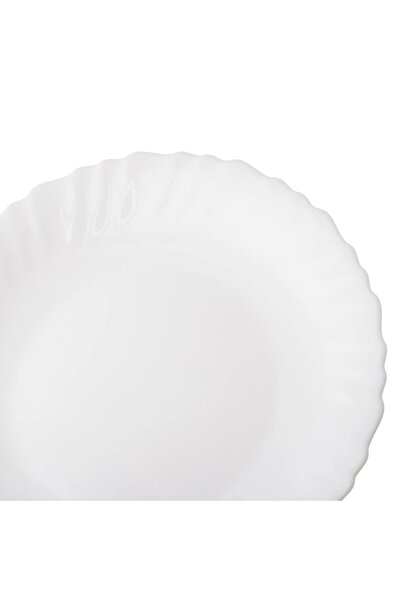 ORIAN Luminarc Arcopal dessert plate set, white, size 19 cm, 6 pieces