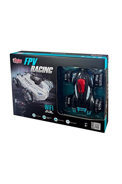 Vardem Uzaktan Kumandalı Kameralı Stunt Araba - Full Fonksiyon Şarjlı 2,4G Wifi - Siyah