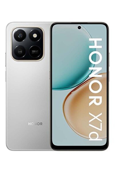HONOR X7d Dual SIM 8GB RAM 256GB 4G Meteor Silver - Middle East Version