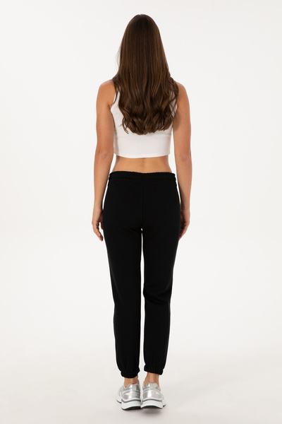 U.S. Polo Assn. Kadın Siyah Jogger Eşofman Altı 50313591-VR046