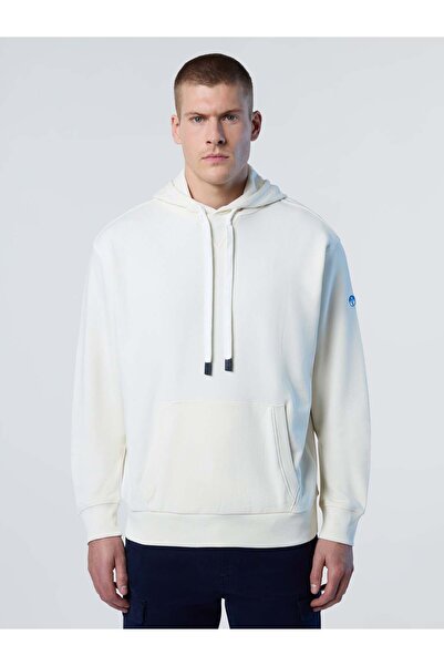 North Sails Kapüşonlu Pamuk Sweatshirt