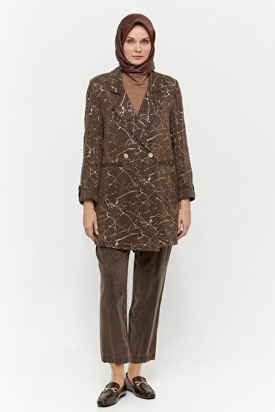 Setrms Jakarlı Kruvaze Ceketli Takım