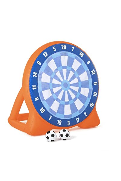 BESTWAY Scut gonflabil pentru fotbal Bestway, realizat din PVC, 2 mingi, 157 ...