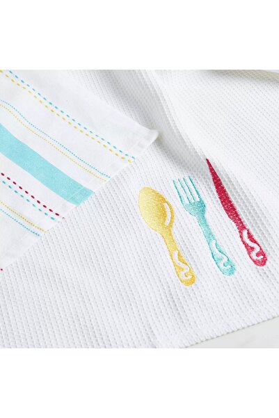 Generic Spoony Kitchen Towel 2-Piece Set - 50x70 cm