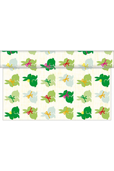 Mank Față de masă/Traversă de masă - Linclass Ruby (iepurași) / 40 cm x 4,8 m / 1 rolă