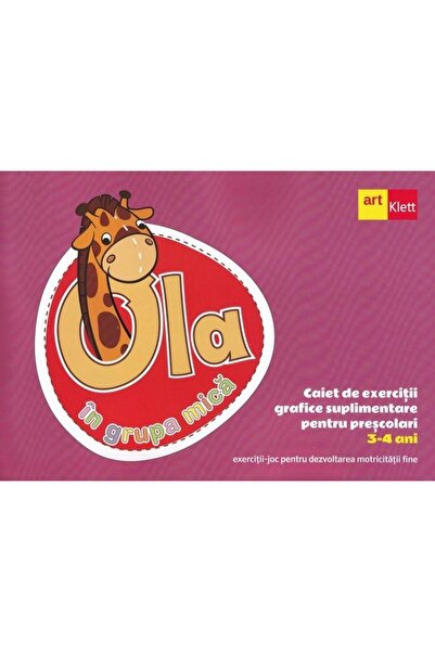 Editura Art Klett OLA in grupa mica. Caiet de exercitii grafice supl