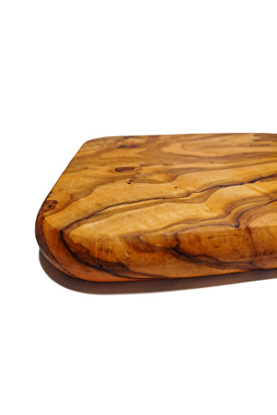 OEM Cutting Board from Olive Wood, with Handle, Serving Platter, La Mancha, 32x16x2 cm