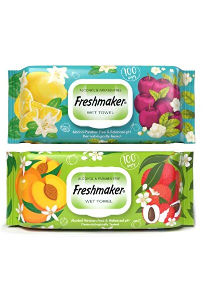 Freshmaker Fresh Maker Fruit Wet Wipes, 100 Wipes