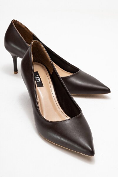 Lizy Shoes Düz İnce Topuklu Kadın Stiletto