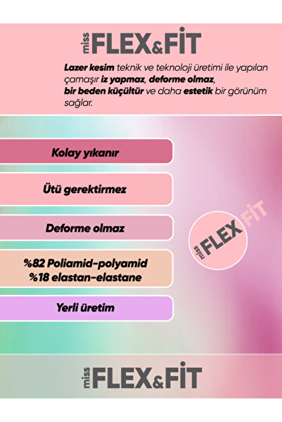 miss flex&fit Breathable Tulle Corset