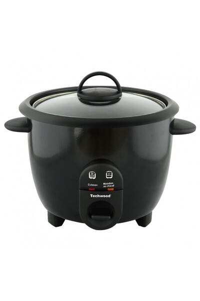 Techwood Rice Cooker TCR-106, 400W, 1 l, Keep Warm, Black