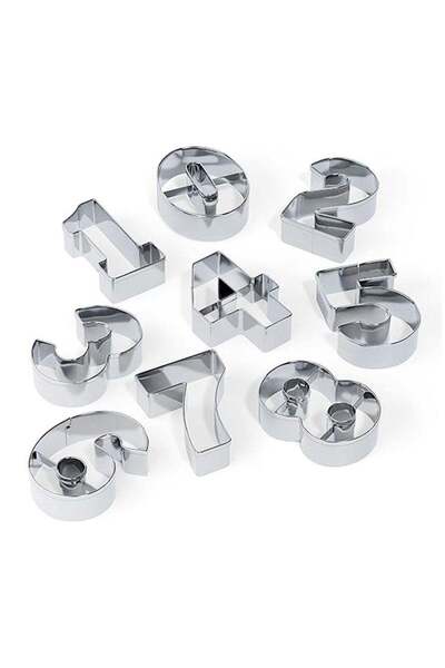 Generic قوالب البسكويت، مجموعة أدوات الخبز المصنوعة من الفولاذ المقاوم للصدأ ...