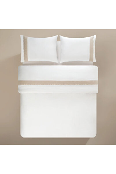 Penelope 100% Cotton Satin Fabric Duvet Cover Set 240X220 cm - Carla Series