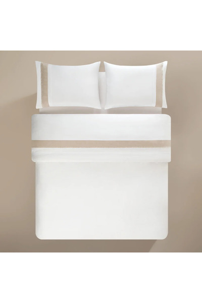 Penelope 100% Cotton Satin Fabric Duvet Cover Set 200X220 cm - Carla Series
