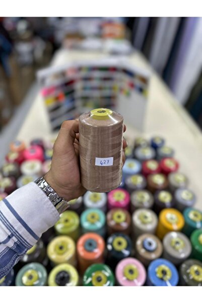 Bayar Kumaş خيط خياطة 427 لون خيط ماكينة رقم 120 5000 متر خيط