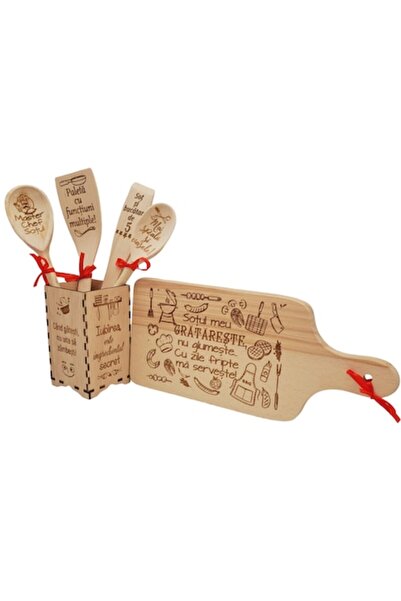 OEM Set de bucatarie cadou personalizat pentru sot, 6 piese