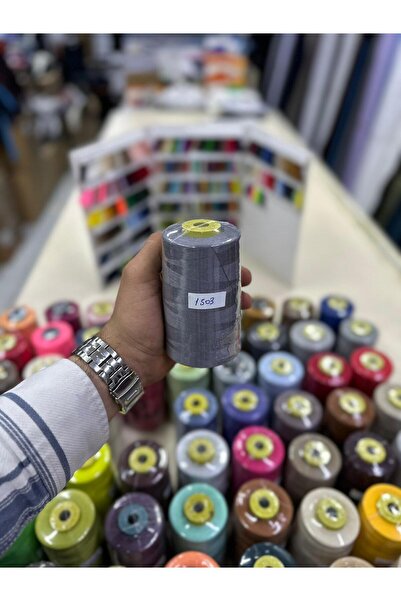 Bayar Kumaş خيط خياطة 1053 خيط آلي ملون رقم 120 بطول 5000 متر