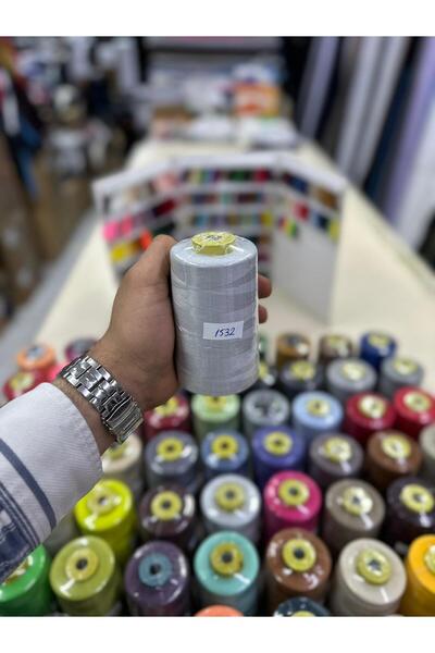 Bayar Kumaş خيط خياطة 1532 خيط آلة ملون رقم 120 5000 متر خيط