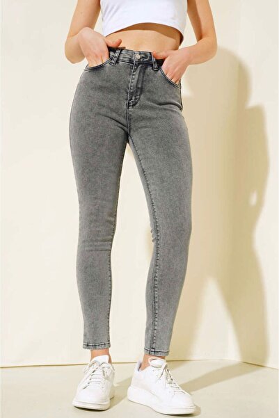 QUUL'Y New Season//High Waist//Skinny Jeans/Recovery Effect//Women's Denim Pants