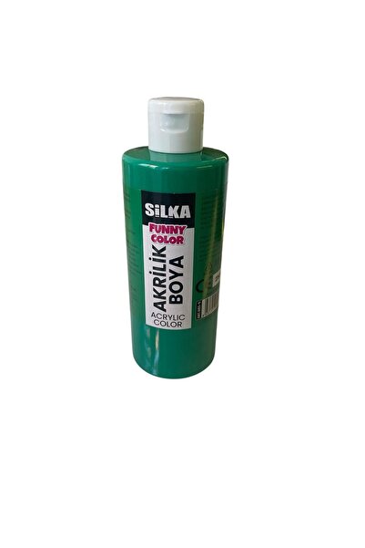 tuvval ART.665-1 SİLKA 250 ML SİYAH AKRİLİK BOYA