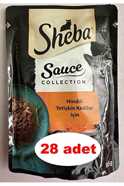Pouch Hindili Yetişkin Kedi Konservesi 28 adet x 85 gr