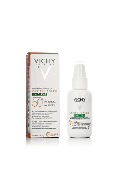 Vichy Capital Soleil UV-CLEAR Anti-Imperfections Fluid SPF 50+ 40 ml